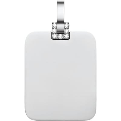 Daniel Wellington DW Pendant Detail Crystal n/a Silver