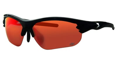 Half Rim Red Sports Master Zonnebril Antislip Verstelbare Neusvleugels Lichtgewicht Polaroid Sport