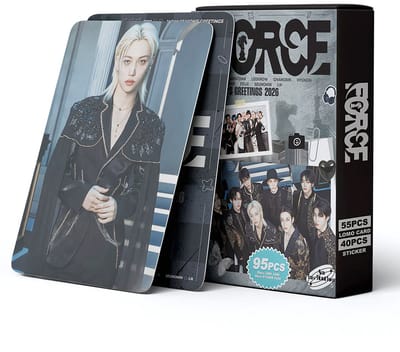 KPOP 95pcs/box Stray Kids Japan 2026 Season's Greetings FORCE Photocard [Fotokaarten]