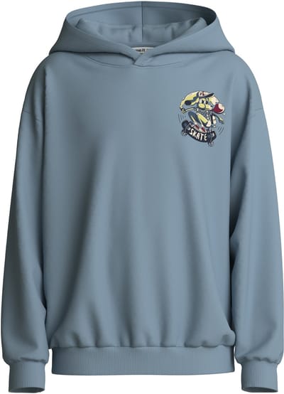 NAME IT - NKMVELTEN LS RLX SWEAT WH UNB - Jongens - Sweaters