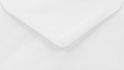 Gladde witte enveloppen A7 - 90 x 160 mm - 50 stuks - NK natgelijmde - 100 gram - Lessebo - Netuno
