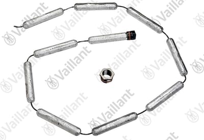 VAILLANT Kettinganode, met reduceerst. G1-G3/4 VIH S 300-500/2 u.w. Vaillant-Nr. , 106482