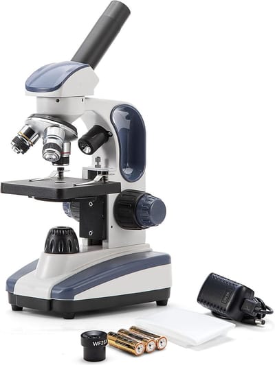 White-Label® Microscoop voor Kinderen - 1000x - Educatief - Wit