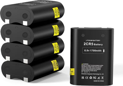 Lithium Batterijen - Fotobatterij 6V - Camera Energie - 5 Stuks Pakket - 2CR5 Formaat