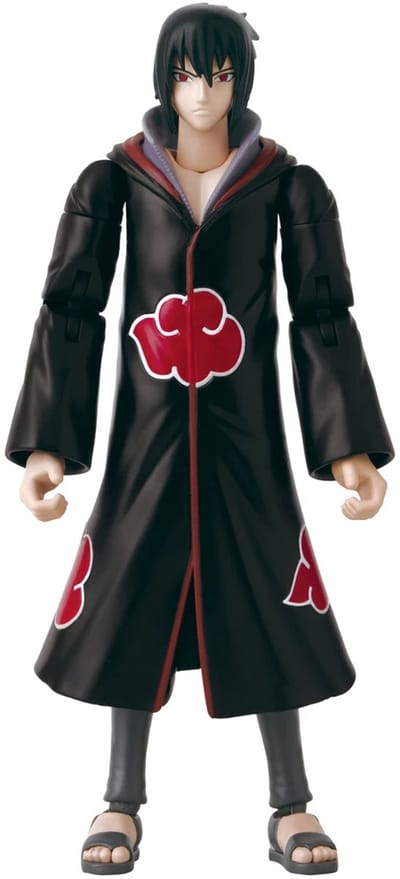 Bandai - Anime Heroes - Naruto Shippuden - 17 cm Actiefiguur - Sasuke Taka - Officieel gelicenseerde Naruto Shippuden - Sasuke Uchiha Actiefiguur Taka Version - 36967