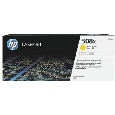 HP CF362X nr. 508X toner cartridge geel hoge capaciteit (origineel)