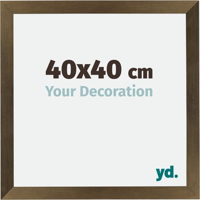 Your Decoration - Fotolijst 40x40 cm - MDF - Brons Decor - Mura