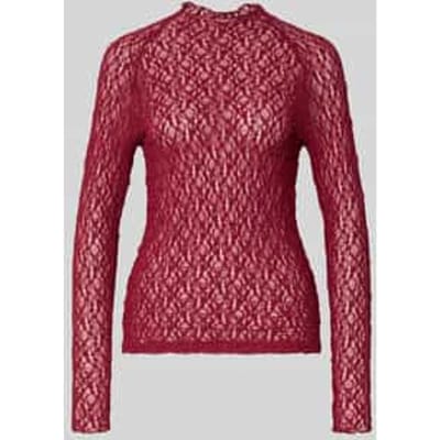 Slim Fit longsleeve in semitransparant design