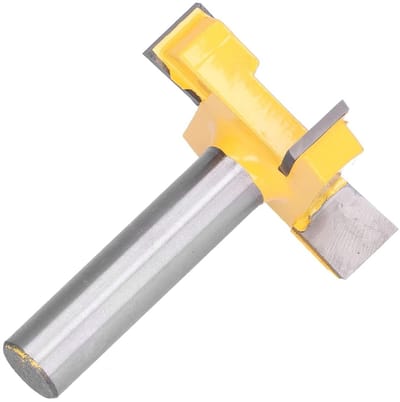 Professionele 2-inch 4-vleugelige Frees voor Houtbewerking met Veiligheidsbril, Oordoppen en Handschoenen voor Nauwkeurige Afwerking