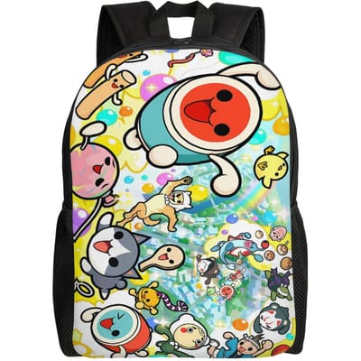 Taiko no Tatsujin Rugzak Wandelrugzakken Dames Heren Streetwear Middelbare School Tassen Hoge Kwaliteit Grote Rugzak One Size