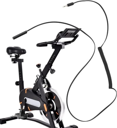 Fietssensorkabel - Verbindingskabel Inductiekabel - Cardio Training - Stabiele Signaaloverdracht - 116cm - Meerkleurig