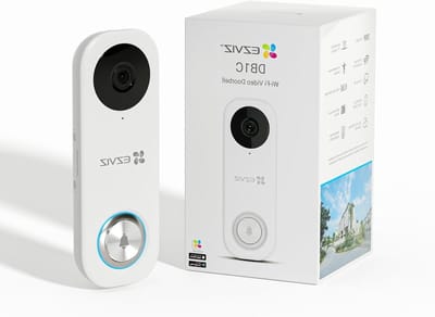 Video Deurbel Camera - Slimme Deurbel - Huisbeveiliging - AI Mensdetectie - 170 Graden Kijkhoek - Zwart