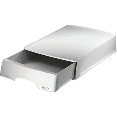 Leitz Plus Brievenbak met Lade - Grijs