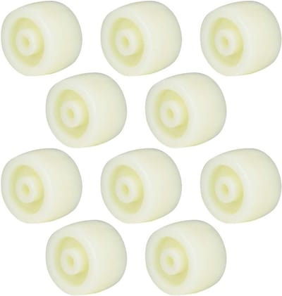 Ronde Nylon Zwenkwiel 1,5 Inch voor Palletwagens, Geschikt voor Kleine Vrachtwagens, Maximaal Draagvermogen 40kg, Ideaal voor Transport en Verplaatsing