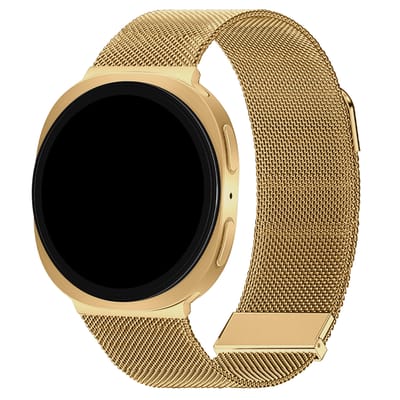 imoshion Milanees magnetisch bandje voor de Samsung Galaxy Watch 9 (40/44mm) / Watch 8 (40/44mm) / Classic (46mm) - Goud