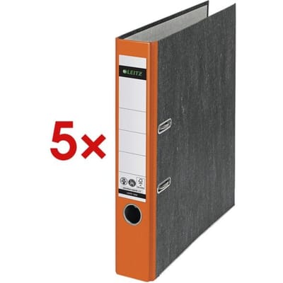 Leitz Ordners 1050 Din A4 Rugbreedte: 52 Mm Oranje 2 Beugels 10505045