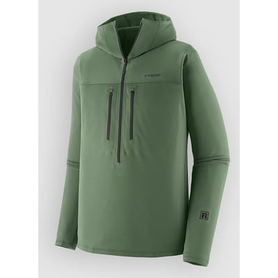 Patagonia R1 Ultralight Hoody Jas groen