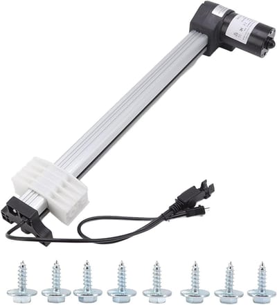 Dailygoods - Elektrische Motoraandrijving - Kantelbare Banken - Geluidsarm - 333 mm Slag - Voor Fauteuils - 29 V DC - Ideaal voor Ontspanning