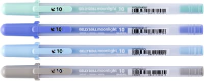 Gelschreiber Sakura Gelly Roll Moonlight 10 Aurora Set mit 4 Farben