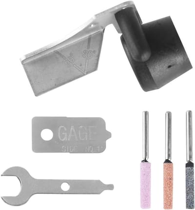 Kettingzaag Slijper - Slijpaccessoires - Tuingereedschap Onderhoud - 6-Delige Set - 10 x 10 x 5 cm
