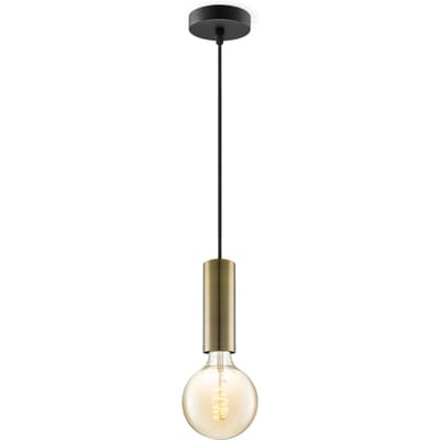 Home sweet home hanglamp Saga brons Spiral g125 - amber