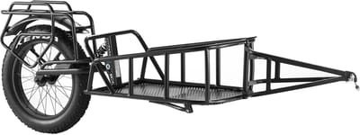 Fietskar, Draagvermogen 31 Kg, Robuuste Fietskar, Snelspanner en Compacte Opbergruimte, Universele Trekhaak, 20 Inch Wielen