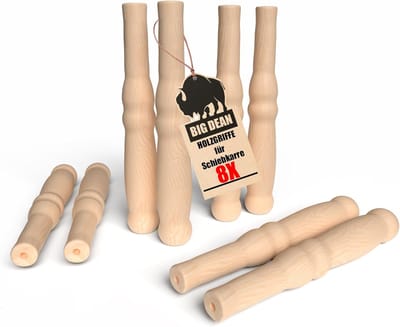 Kruiwagen Handgrepen - Steekwagen Grepen - Materiaal Transport - XXL Lengte - 8 Stuks
