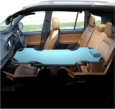 Vouwbaar Bed - Kampeerbed - Comfortabel Slapen - Stevig Staalframe - 280kg Capaciteit - Blauw
