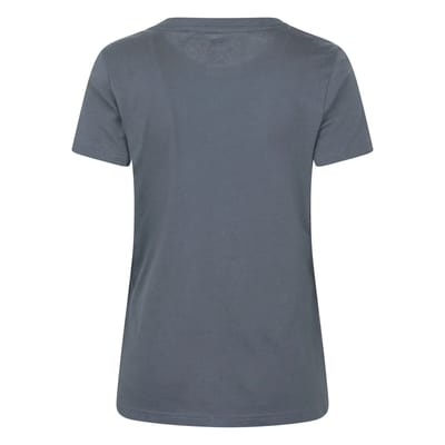 Mountain Warehouse Dames Keswick Borstprint T-shirt (Donkerblauw)