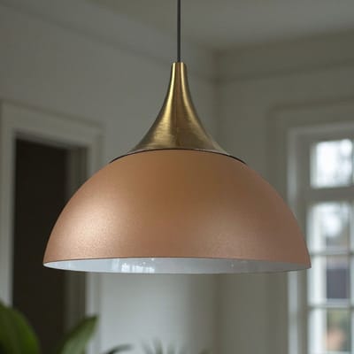 Bamyum Yimpi Hanglamp Industrieel Metaal Ø30 cm, Vintage Hanglamp, E27 Pendellamp