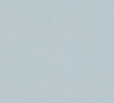 TEXTIELLOOK BEHANG | Basic Uni - Blauw - A.S. Création Pure Elegance