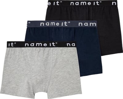 NAME IT NKMBOXER 3P NOOS Jongens 3-pack Onderbroek - Maat 86