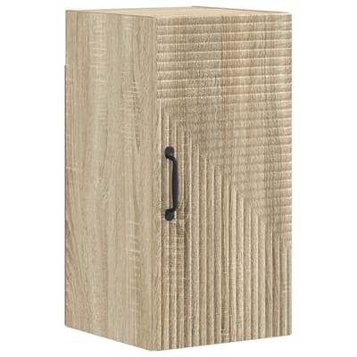 vidaXL - Badkamer - wandkast - HAARLEM - Sonoma - Eiken - 30 - x - 31 - x - 59 - cm