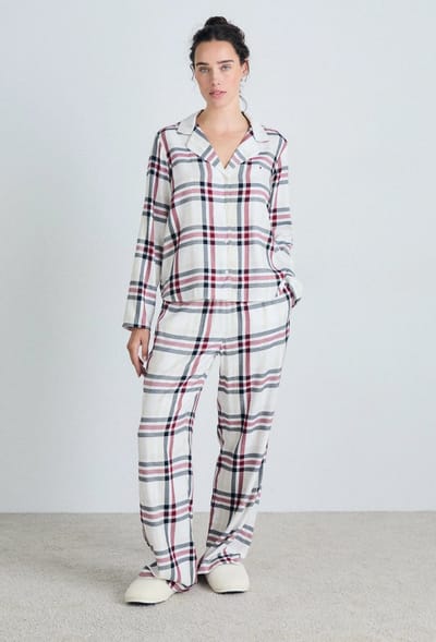 Tommy Hilfiger - Unisex Pyjama - Heritage Check/Ivory