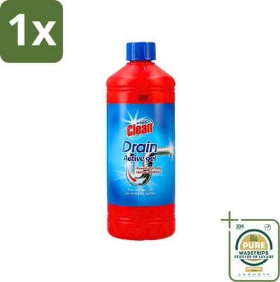 1 x At Home - Clean - Afvoer Ontstopper - Gel - Sterk - 1 L- Afvoer Ontstopper Gel - Afvoer Ontstopper - Verstopping Oplossen - Afvoer Verstopt - Afvoer Ontstoppen