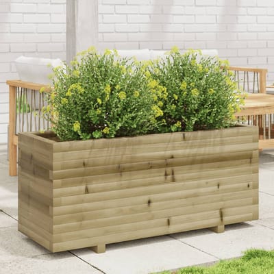 vidaXL - Plantenbak - 110x40x49,5 - cm - geïmpregneerd - grenenhout