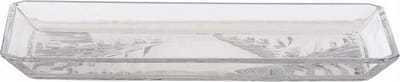 Dienblad Madlen Kristal Transparant (12 x 1,8 x 21,8 cm) (2 pcs)