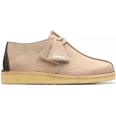 Clarks Desert Trek - heren veterschoen - Beige - maat 41 (EU) 7 (UK)