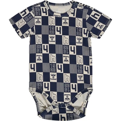 Hummel kinderbody met korte mouwen Hmljanus S/S 224630