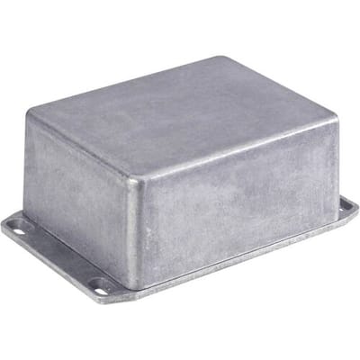 Hammond Electronics 1590LBFLBK Universele behuizing 50.5 x 50.5 x 31 Zwart 1 stuk(s)