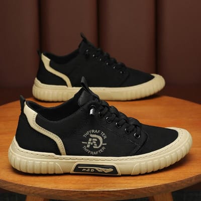 Chaussures d'assurance travail Chaussures pour hommes Été Nouveau Respirant Travail de chantier Chaussures de travail Version coréenne Chaussures en tissu Joker Chaussures décontractées de sport. 44 black