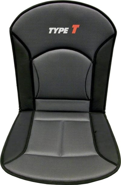 Carpoint Stoelkussen Type-t 90 X 45 Cm Zwart/grijs