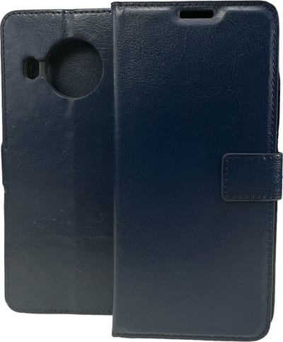 Portemonnee Book Case Hoesje Geschikt voor: Nokia X10 / X20 - Blauw