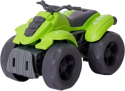 Speelgoedtopdeals - BIOplastic Quad - 12,5 cm - Terreinwagen ATV - Duurzaam speelgoed