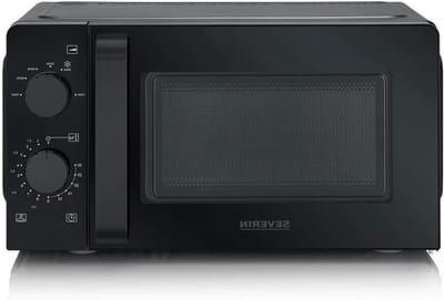 Magnetron - Aanrecht oven - Snel opwarmen - Vlakke glazen bodem - 20 Liter - Zwart