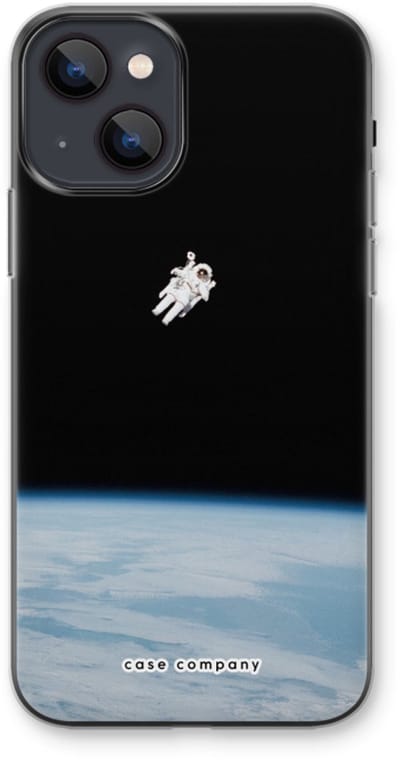 Case Company® - Hoesje geschikt voor iPhone 13 mini hoesje - Alone in Space - Soft Cover Telefoonhoesje - Bescherming aan alle Kanten en Schermrand