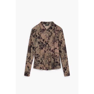Dameshemd met lange mouwen Desigual
