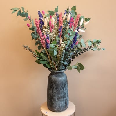 Droogbloemen - boeket - Kiana - 70 cm - Eucalyptus boeket - Droogboeket - Bladboeket