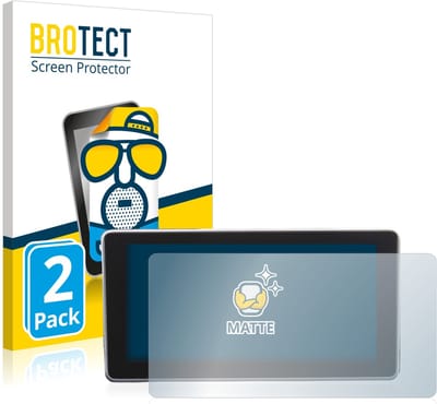 BROTECT - Screenprotector voor Audi A4 B9 2016 - Folie Beschermfolie matte 2 Stuks