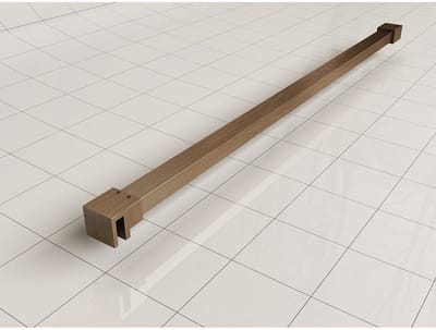 Sanifun Stabilisatiestang 1200 mm – Geborsteld Brons Koper – Voor Douchewand